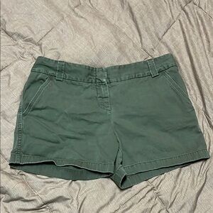 J. Crew Green Shorts Classic Twill Chino City Fit 10